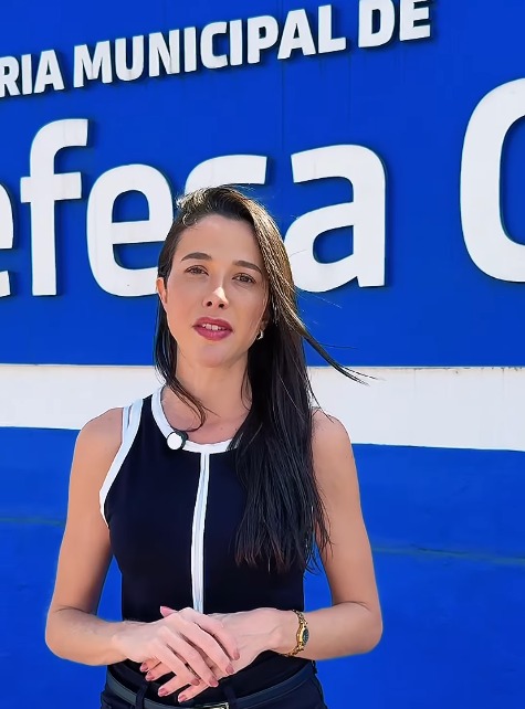 Prefeita Mariana Canella reforça alerta máximo da Defesa Civil pede atenção dos moradores com a previsão de rajadas de vento fortes