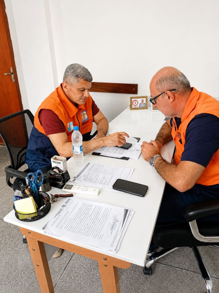 Defesa Civil de Belford Roxo recebe visita do novo gestor responsável da REDEC Baixada