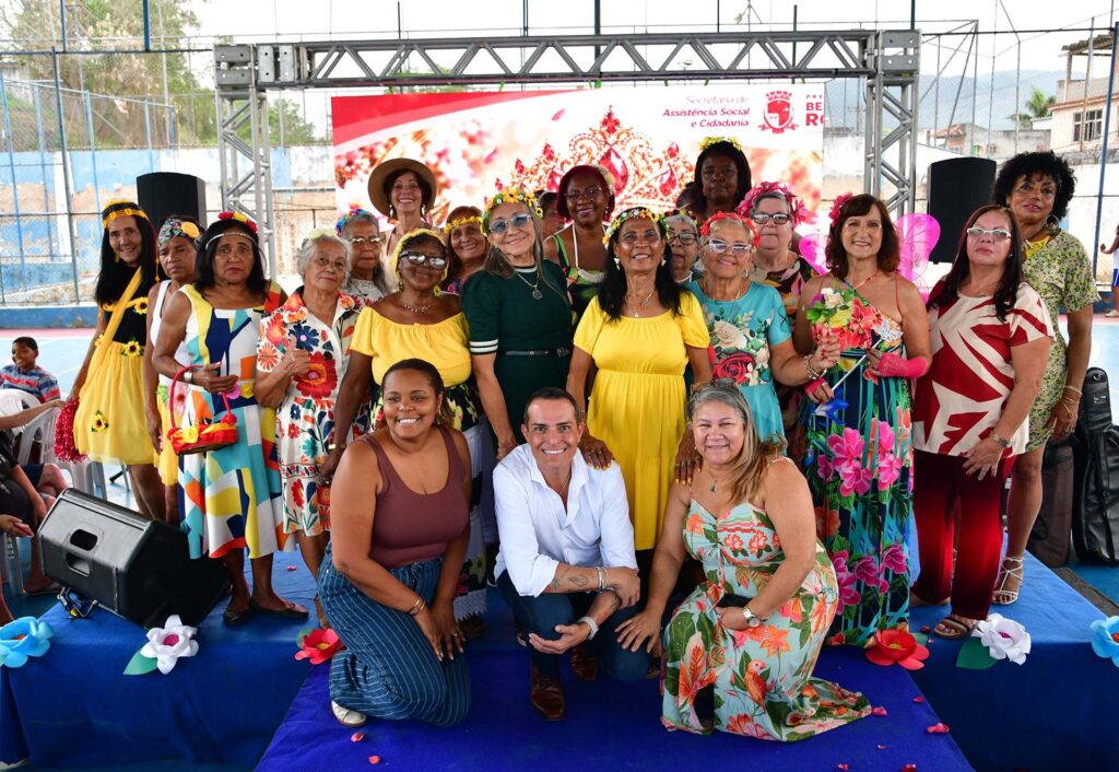 Baile da Terceira Idade de Belford Roxo elege Rainha da Primavera