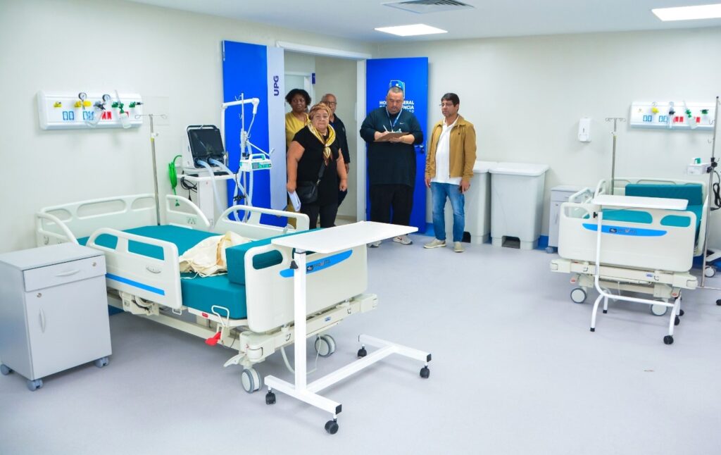 Conselho Municipal de Saúde visita novo Hospital Geral de Belford Roxo