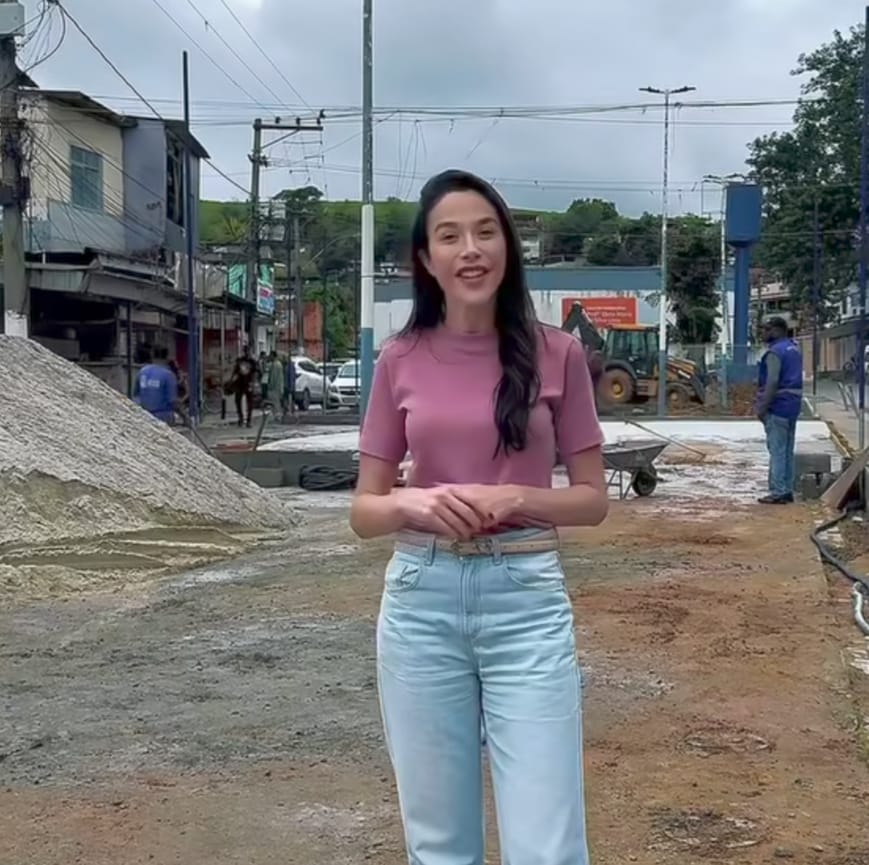 Prefeita acompanha obras de revitalização da Praça Mauá no Parque São José