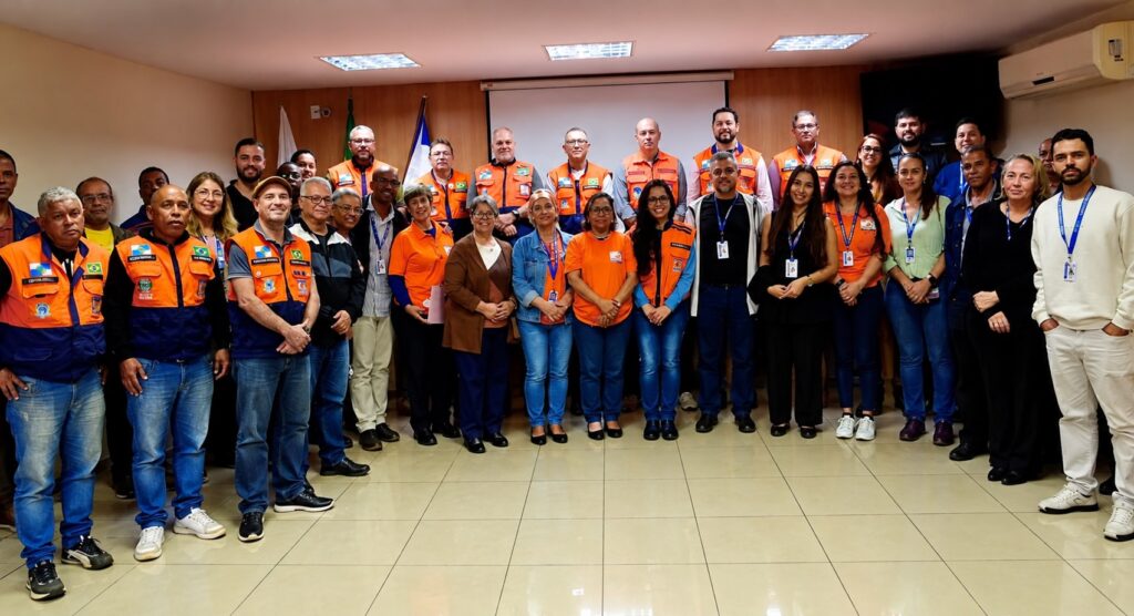 Defesa Civil se reúne com o Grupo de Ações Coordenadas para discutir ações preventivas em Belford Roxo