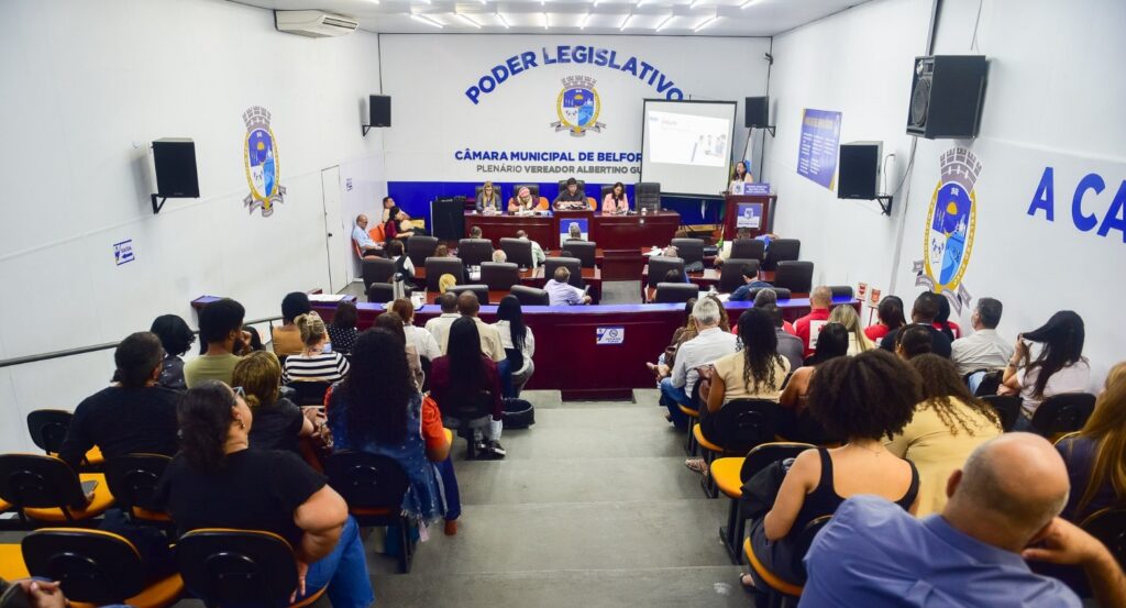 Saúde de Belford Roxo apresenta ações do segundo quadrimestre em audiência pública na Câmara Municipal