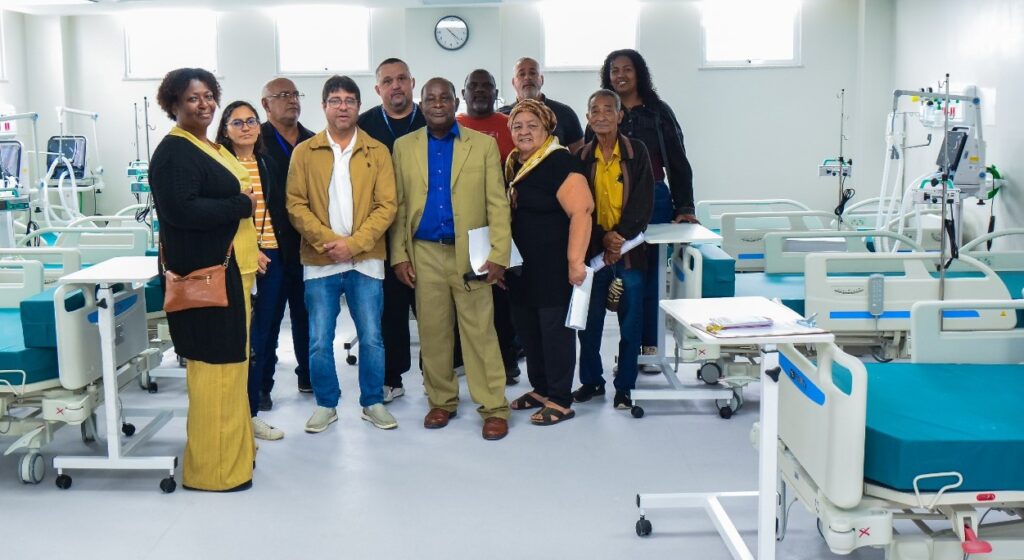 Conselho Municipal de Saúde visita novo Hospital Geral de Belford Roxo