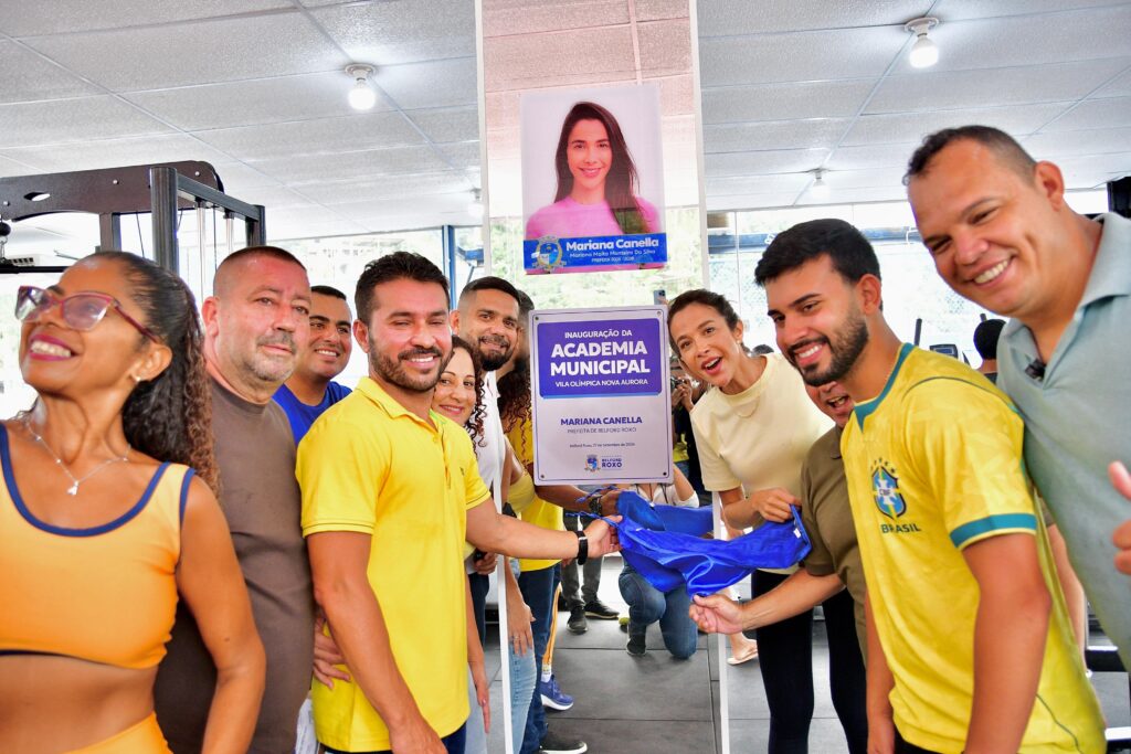 Prefeita Mariana Canella inaugura Vila Olímpica em Nova Aurora