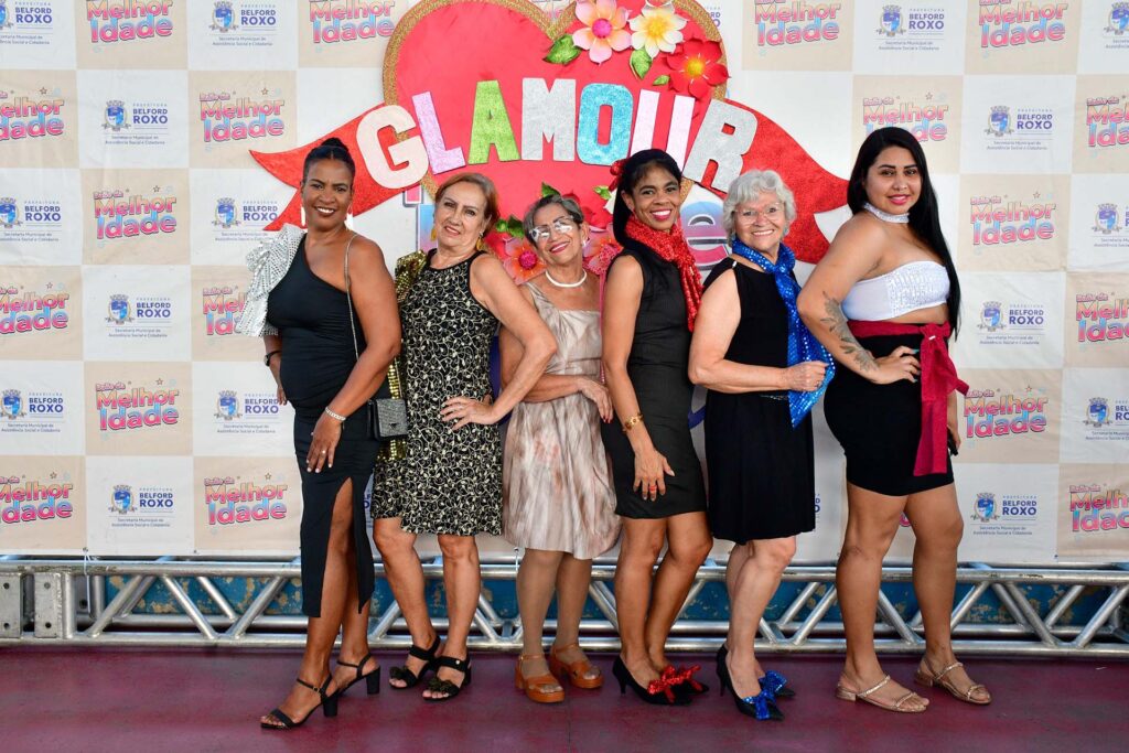 Animação e Glamour marcam 12ª edição do Baile da Melhor Idade em Belford Roxo