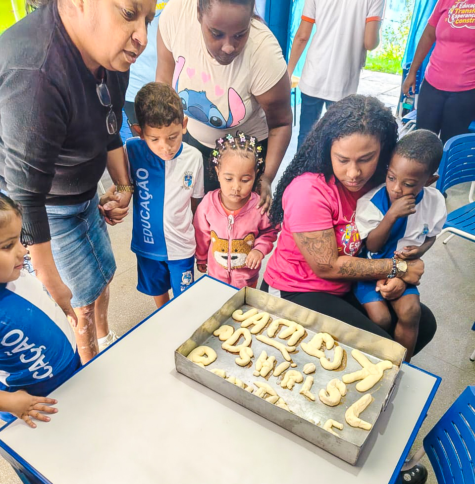 Crianças da Creche Municipal Bom Pastor têm sábado letivo recheado de atividades