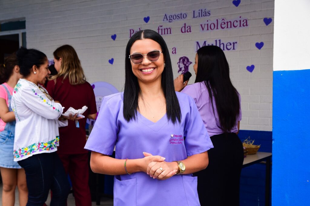 Ambulatório de Saúde Especializado Albert Sabin promove “Encontro – Violência Contra A Mulher” dentro do Agosto Lilás em Nova Piam