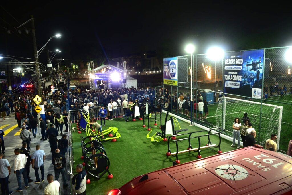 Prefeita Mariana Canella inaugura o Parque Municipal Casemiro Meirelles e uma grande área de lazer na Vila Dagmar