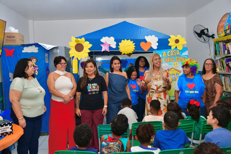 Semana da Criança tem atividades educativas, brincadeiras e cardápio saboroso para os alunos da rede municipal de ensino de Belford Roxo