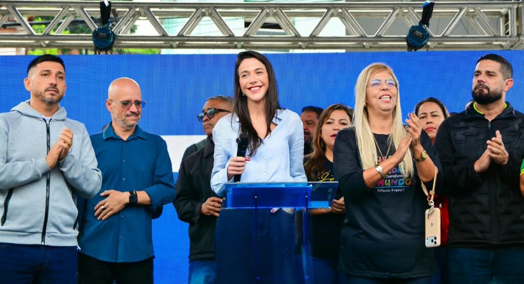 Prefeita Mariana Canella entrega Academia Municipal e Praça Mauá no Parque São José e Praça do Vilar Novo