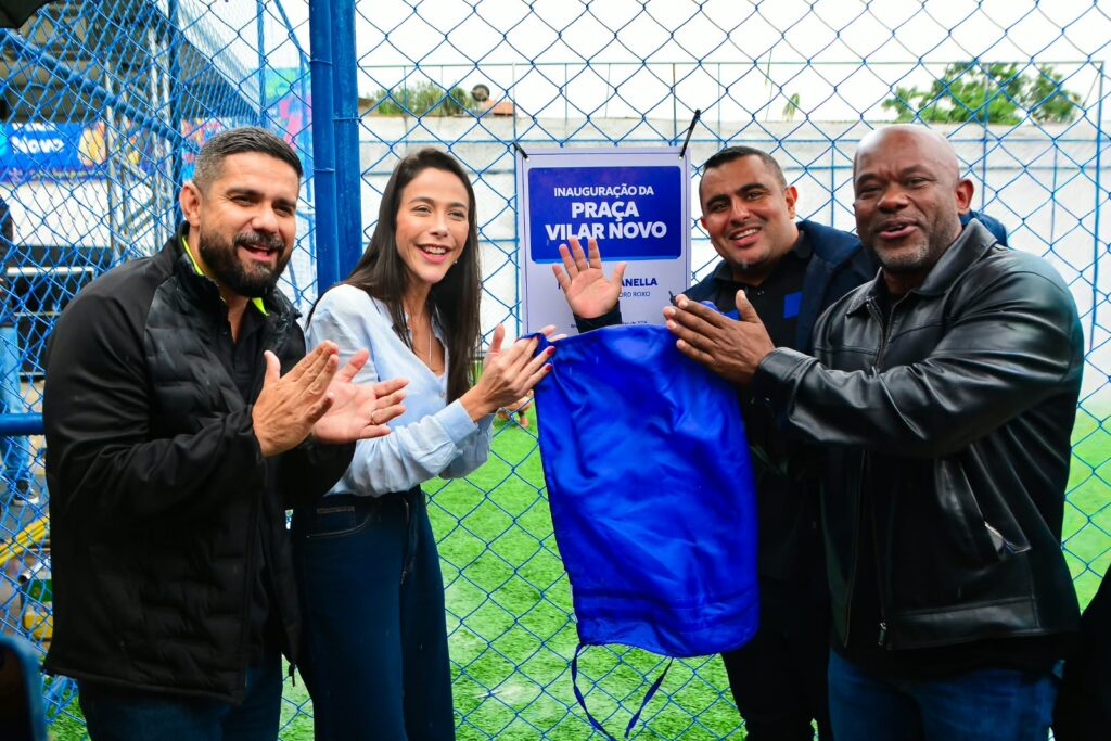 Prefeita Mariana Canella entrega Academia Municipal e Praça Mauá no Parque São José e Praça do Vilar Novo