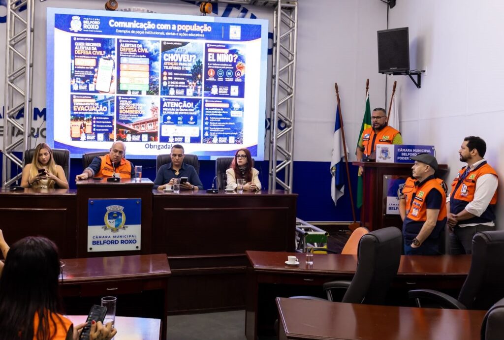 Defesa Civil de Belford Roxo atualiza Plano de Contingência para chuvas intensas 2026/2027