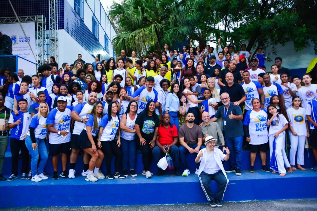 Prefeita Mariana Canella abre oficialmente os Jogos Estudantis de Belford Roxo 2026 que retorna ao calendário escolar após 13 anos
