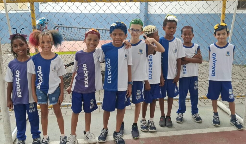 Escola municipal Alejandro Fernandez Nuñez comemora a ‘Semana da Criança’