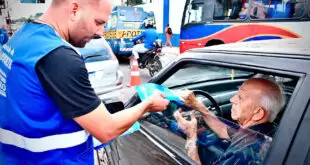 Secretaria de Transporte e Detran-RJ realizam blitz educativa do Maio Amarelo em Belford Roxo